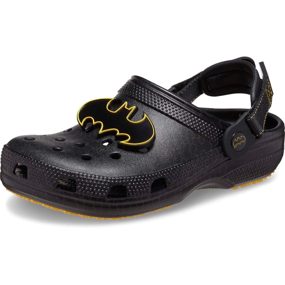 imageCrocs Unisex Adult Classic Adjustable Batman ClogsBatman Black
