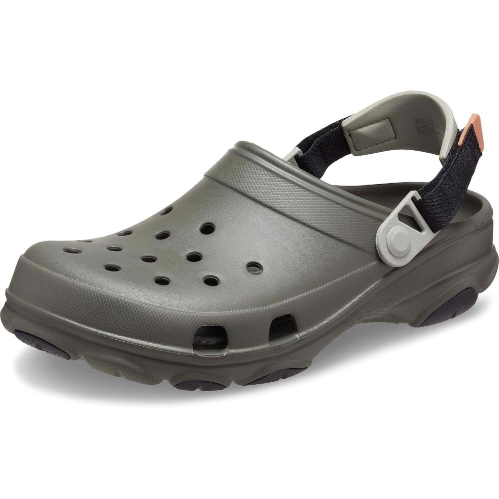 imageCrocs Unisex Adult Classic All Terrain ClogsDusty OliveMulti