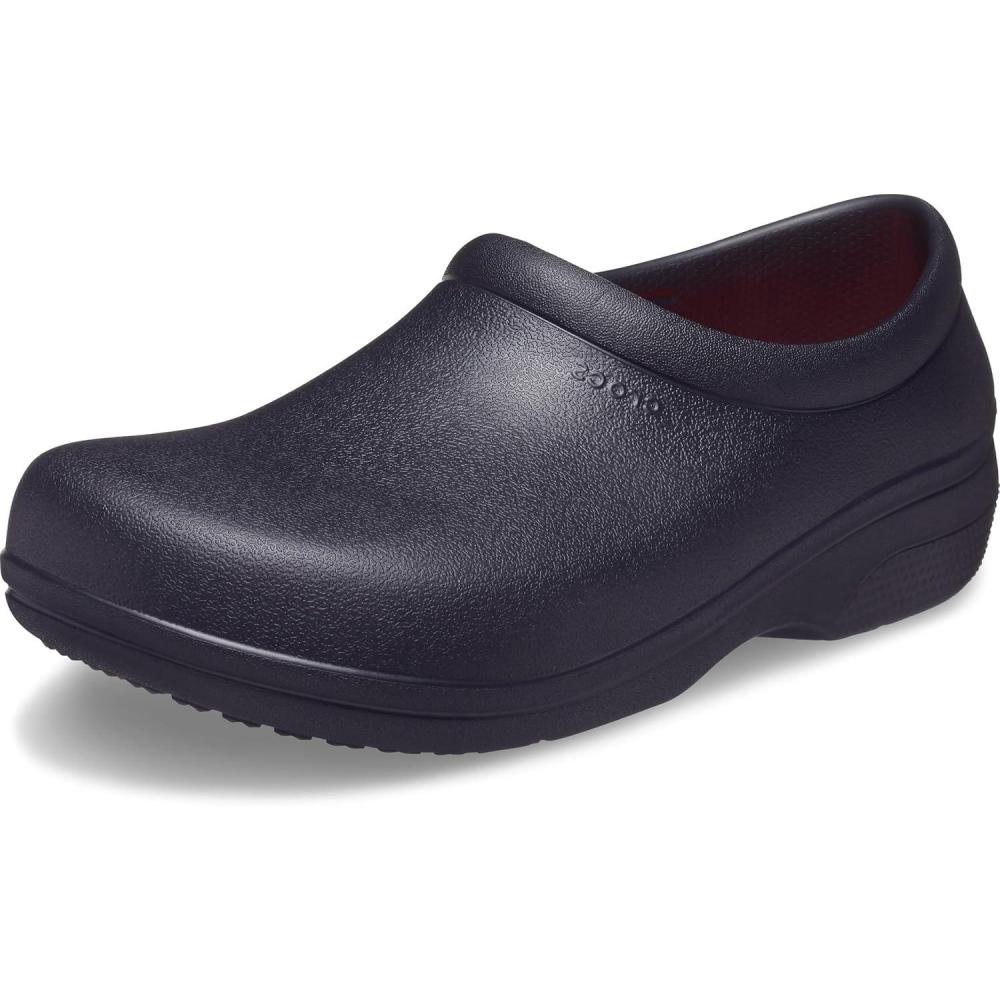 imageCrocs Unisex Adult Work On The Clock Literide SlipOn ClogsBlack