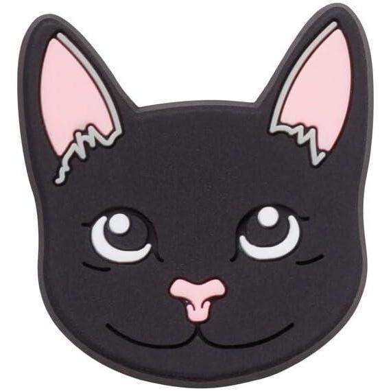 imageCrocs UnisexAdult Jibbitz  Pets ampamp Animal Shoe Charms Cat ampamp Dog Singles for Girls ampamp BoysBlack Cat