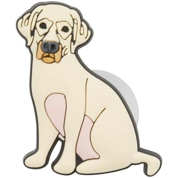imageCrocs UnisexAdult Jibbitz  Pets ampamp Animal Shoe Charms Cat ampamp Dog Singles for Girls ampamp BoysYellow Lab