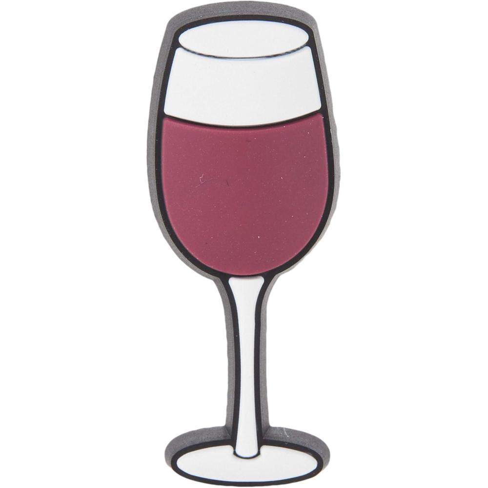 imageCrocs UnisexAdult Jibbitz Shoe Charms  Drinks Shoe Charm Singles Charms for Adults Teens and KidsWine Glass