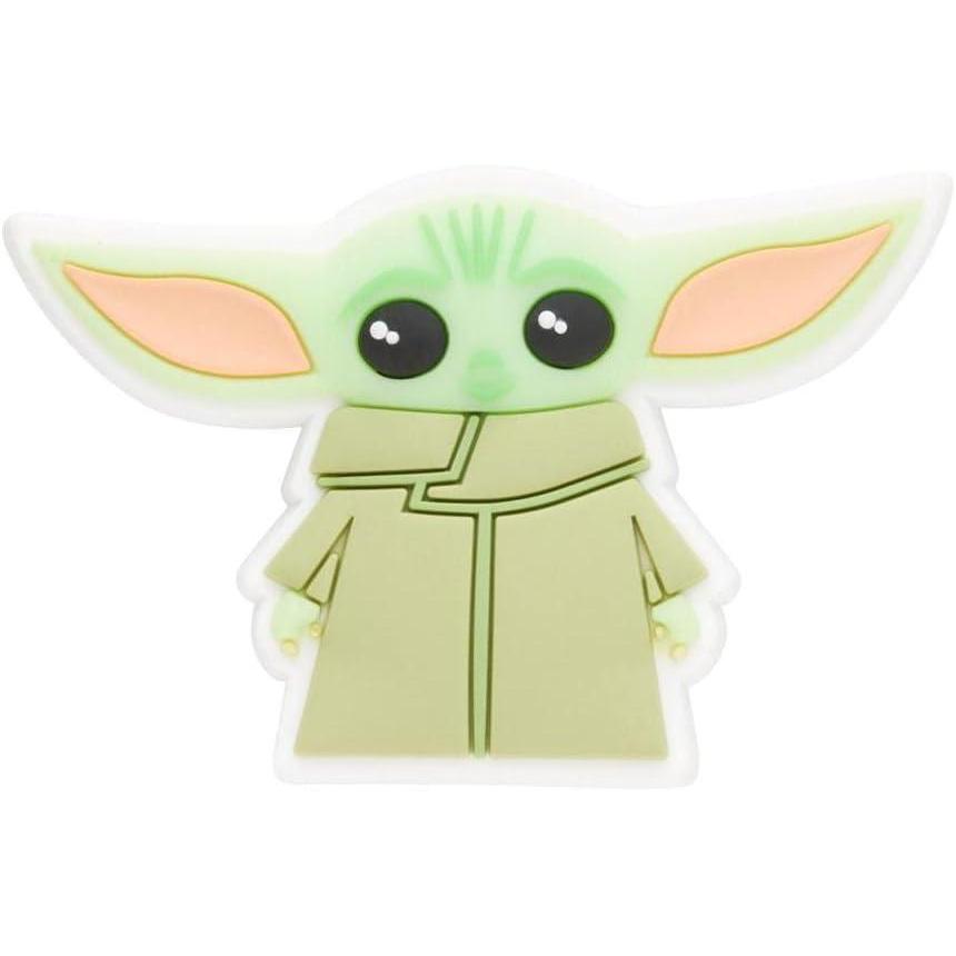 imageCrocs UnisexAdult Jibbitz Shoe Charms  Star Wars Baby Yoda Singles Shoe Charm Characters for Boys and GirlsBaby Yoda