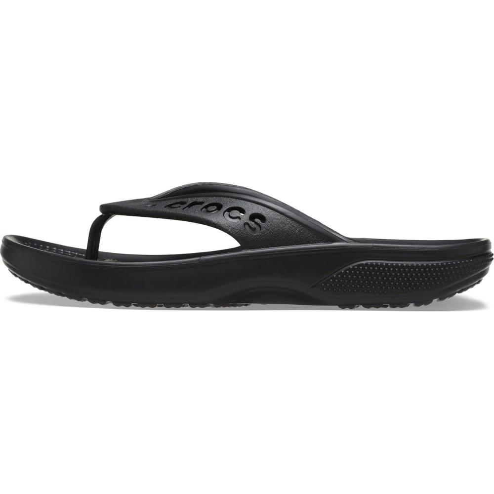 imageCrocs UnisexAdult Via Flip FlopBlack