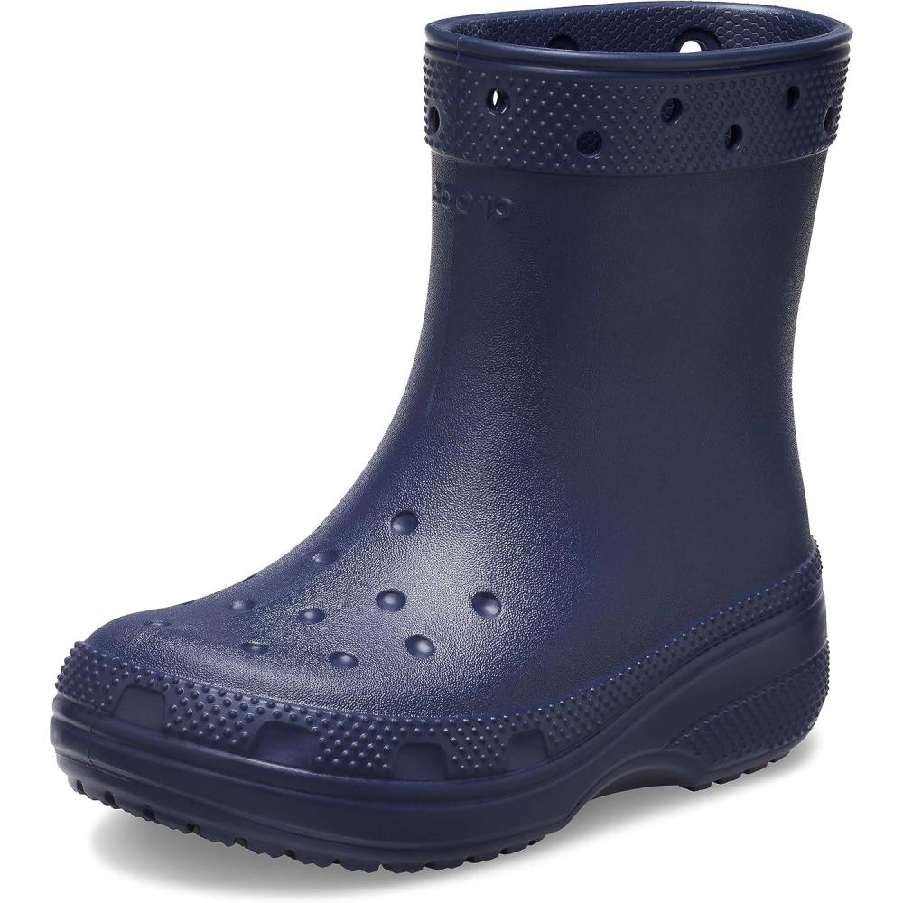 imageCrocs UnisexChild Classic Rain BootsNavy