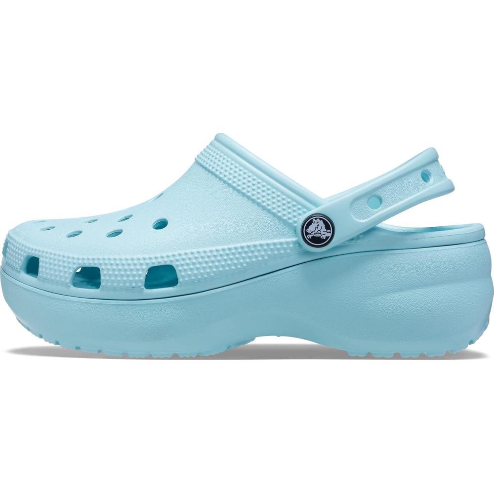 imageCrocs Womens Classic Platform ClogPure Water
