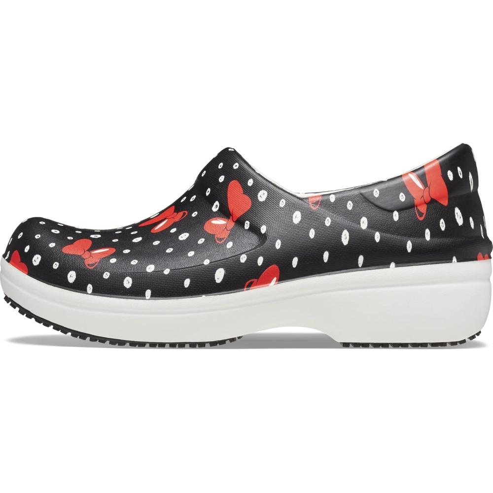 imageCrocs Womens Neria Pro II Graphic ClogMinnie Bows