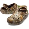 Crocs Classic Lined Realtree Edge Clog Chocolate/Chocolate Realtree Men’s 6, Women’s 8 Medium