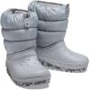 Crocs Classic Neo Puff Boot (Toddler)(Light Grey)