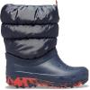 Crocs Classic Neo Puff Boot (Toddler)(Navy)