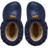 Crocs Classic Neo Puff Boot (Toddler)(Navy/Gum)