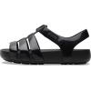 Crocs Girls’ Isabella Glitter Sandals(Black)