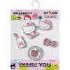 Crocs Jibbitz 5-Pack Hello Kitty and Friends Shoe Charms(Sparkly Hello Kitty)