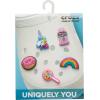 Crocs Jibbitz 5-Pack Unicorn Shoe Charms(Everything Nice 5-Pack)