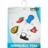 Crocs Jibbitz Food – Stylish Shoe Charms – Synthetic Material – Jibbitz Packs Shoe Charms – One-of-a-kinds Food Number One Chef 5-Pack One Size One Size