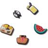 Crocs Jibbitz Food – Stylish Shoe Charms – Synthetic Material – Jibbitz Packs Shoe Charms – One-of-a-kinds(Cute Picnic)