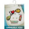 Crocs Jibbitz Food – Stylish Shoe Charms – Synthetic Material – Jibbitz Packs Shoe Charms – One-of-a-kinds(Taco Tuesday 5-Pack)