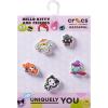 Crocs Jibbitz Packs for Shoes, and Sandals – Beautiful Accessory, Colorful Charms, and Constructed with Synthetic Material(Hello Kitty Halloween)