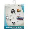 Crocs Jibbitz Packs for Shoes, and Sandals – Beautiful Accessory, Colorful Charms, and Constructed with Synthetic Material(Sport Life 5-Pack)