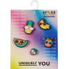 Crocs Jibbitz Shoe Charms – Super Fun Kids Multi Pack, Crocs Charms for Girls and Boys(Cute Fruit with Sunnies)