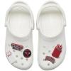 Crocs Jibbitz Shoe Charms, NBA Basketball Teams Sports Collection Multi Packs(Nba Chicago Bulls)