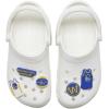 Crocs Jibbitz Shoe Charms, NBA Basketball Teams Sports Collection Multi Packs(Nba Golden State Warriors)