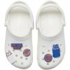 Crocs Jibbitz Shoe Charms, NBA Basketball Teams Sports Collection Multi Packs(New York Knicks)