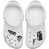 Crocs Jibbitz Shoe Charms, NBA Basketball Teams Sports Collection Multi Packs(San Antonio Spurs)