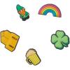 Crocs Jibbitz Symbols & Saying(St. Patricks Day 5-Pack)