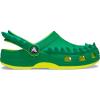 Crocs Kids’ Classic Clogs(Acidity/Green Ivy)