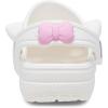 Crocs Kids’ Classic Clogs(White/Pink Tweed Cat)