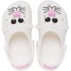 Crocs Kids’ Classic Clogs(White/Pink Tweed Cat)
