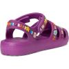 Crocs Kids’ Classic Fisherman Sandals(Grapeberry)