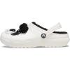 Crocs Kids’ Classic Lined I Am Clogs(Chalk/Black)