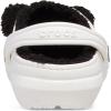 Crocs Kids’ Classic Lined I Am Clogs(Chalk/Black)