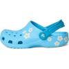 Crocs Kids’ Classic Patterns and Graphics Clogs(Tinted Glass)