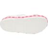 Crocs Kids’ Crocband Cruiser Sandals(White Pink Tweed)