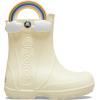 Crocs Kids’ Handle It Graphic Rain Boots(Buttercream)