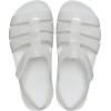 Crocs Kids’ Isabella Glitter Sandals(Silver Glitter)