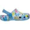 Crocs Kids Stitch Classic Clogs for Kids – Ethylene Vinyl Acetate – Round Toe Design – Pivot Heel Strap(Stitch/Floral)