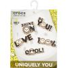 Crocs Smiley Jibbitz Pack Elevated Smiley 5-Pack One Size
