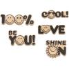 Crocs Smiley Jibbitz Pack Elevated Smiley 5-Pack One Size