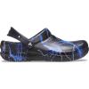 Crocs Unisex Adult Bistro Graphic Clogs(Black/Lightning)