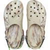 Crocs Unisex Adult Classic All Terrain Clogs(Bone/Multi Marbled)
