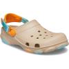 Crocs Unisex Adult Classic All Terrain Clogs(Chai/Multi)