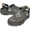 Crocs Unisex Adult Classic All Terrain Clogs(Dusty Olive/Multi)