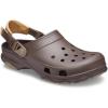 Crocs Unisex Adult Classic All Terrain Clogs(Espresso)
