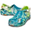 Crocs Unisex Adult Classic All Terrain Clogs(Limeade/Multi Marbled)