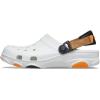 Crocs Unisex Adult Classic All Terrain Clogs(White/Multi)