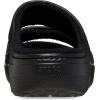 Crocs Unisex Adult Classic Cozzzy Towel Sandals, Fuzzy Slippers and Slides(Black)